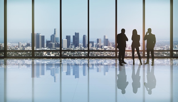 professional meeting skyscraper