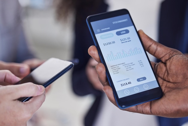 Wise business app interface on a smartphone screen