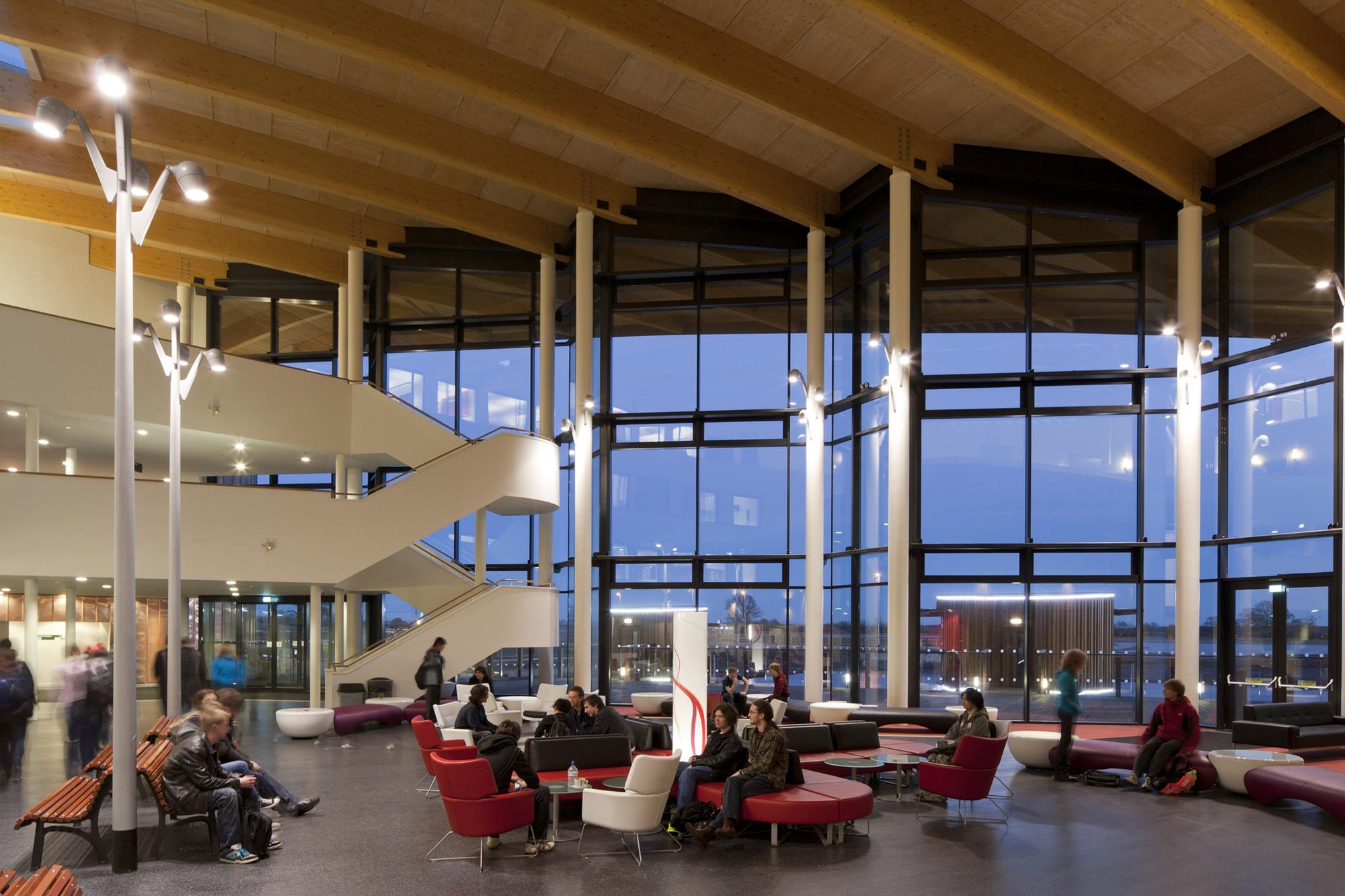 modern airport lounge terminal