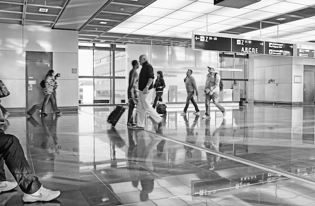 Frankfurt airport terminal
