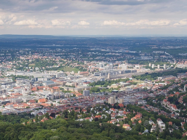 stuttgart city skyline