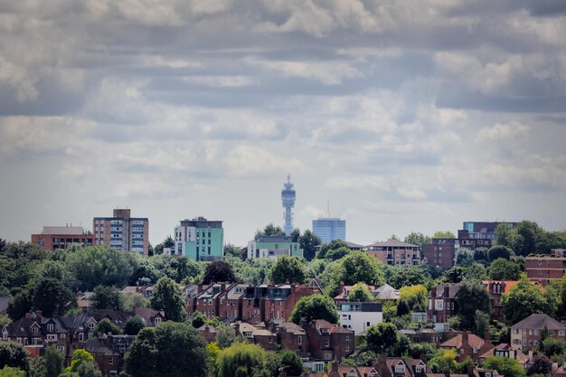 Gothenburg urban skyline