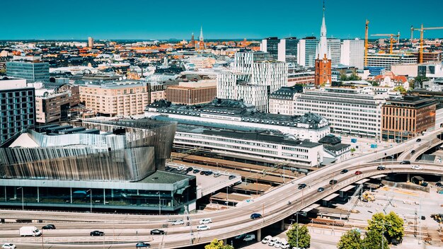 Stockholm cityscape modern
