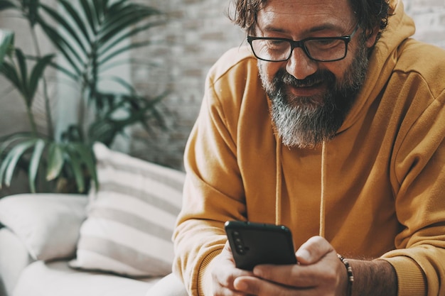 person using smartphone