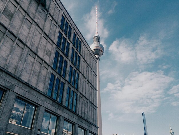 modern Berlin office skyline with Reichstag in background