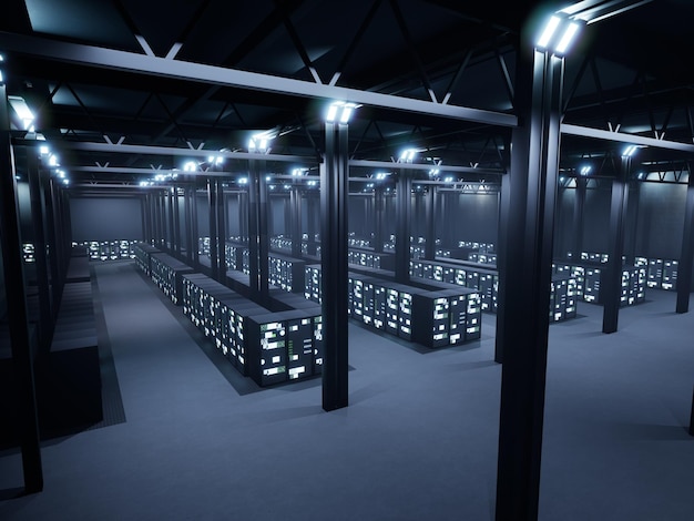 digital server room